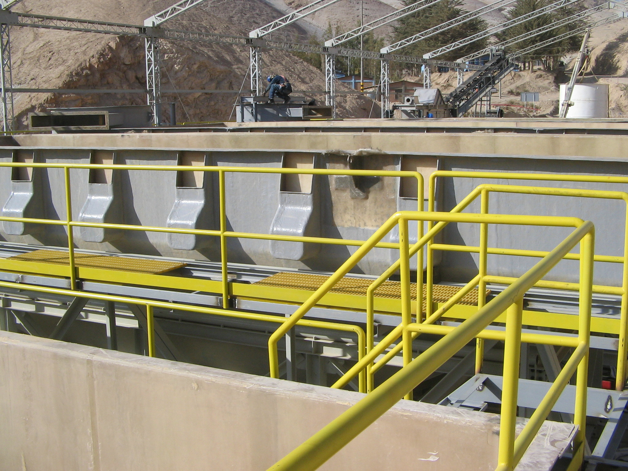 Barandas en Acero Industrial